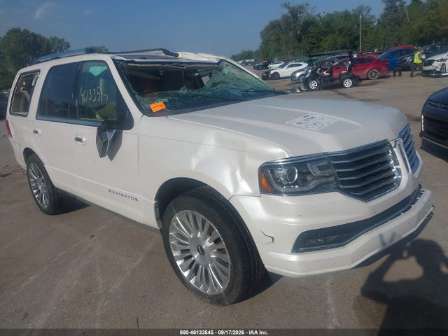 Продажа на аукционе авто 2017 Lincoln Navigator Reserve, vin: 5LMJJ2LT6HEL05304, номер лота: 46133545