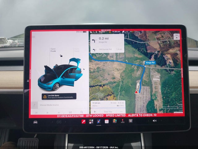 Aukcja sprzedaży 2018 Tesla Model 3 Long Range/mid Range, vin: 5YJ3E1EA5JF032788, numer aukcji: 46133584