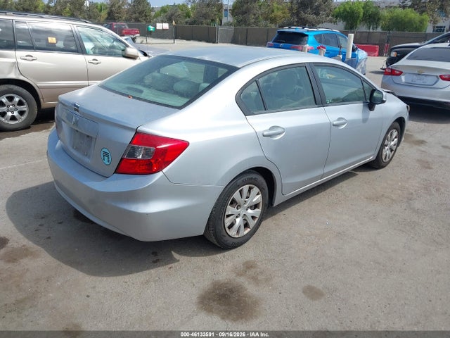 Продаж на аукціоні авто 2012 Honda Civic Lx, vin: 2HGFB2F56CH590273, номер лоту: 46133591