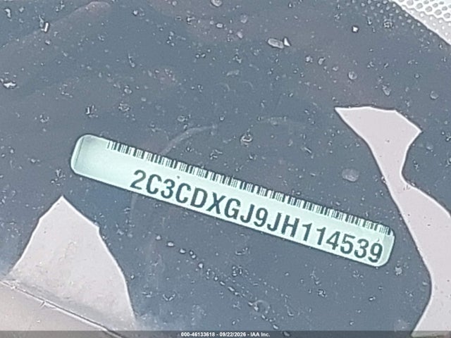 46133618 :رقم المزاد ، 2C3CDXGJ9JH114539 vin ، 2018 Dodge Charger R/t Scat Pack Rwd مزاد بيع