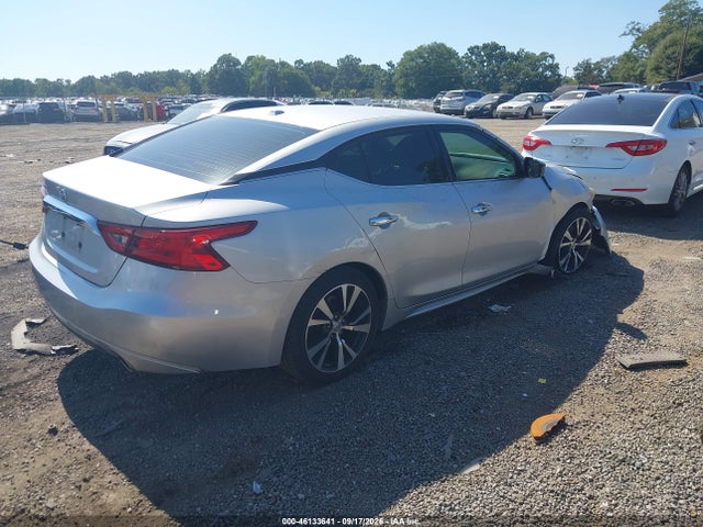 2016 Nissan Maxima 3.5 Platinum/3.5 S/3.5 Sl/3.5 Sr/3.5 Sv მანქანა იყიდება აუქციონზე, vin: 1N4AA6AP4GC398599, აუქციონის ნომერი: 46133641
