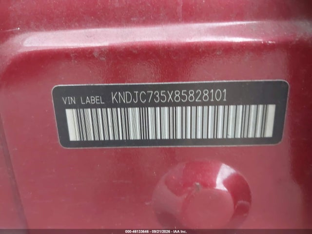 Aukcja sprzedaży 2008 Kia Sorento Lx, vin: KNDJC735X85828101, numer aukcji: 46133646