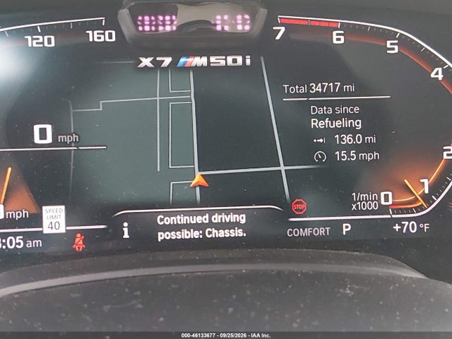 5UXCX6C01N9K22085 BMW X7 M50i