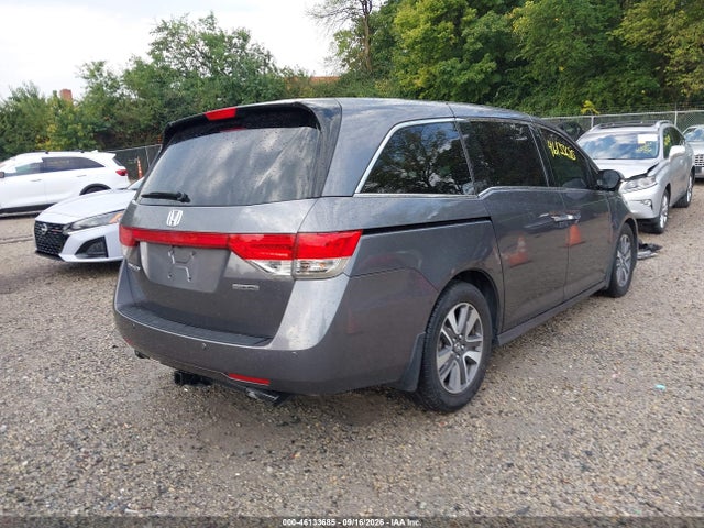 46133685 :رقم المزاد ، 5FNRL5H9XGB167475 vin ، 2016 Honda Odyssey Touring/touring Elite مزاد بيع