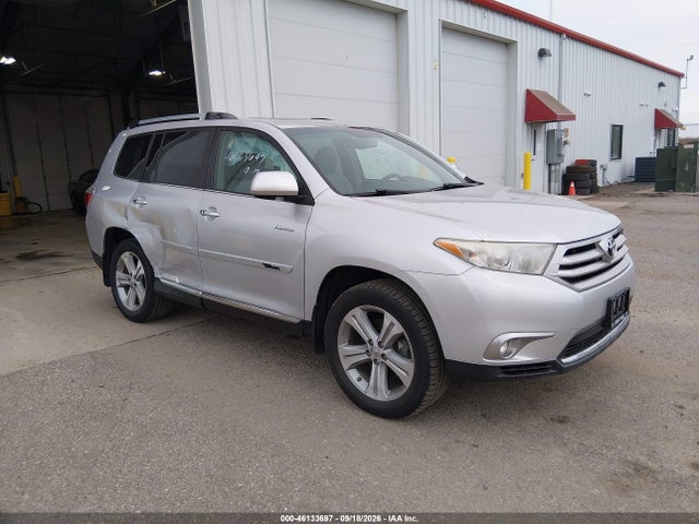 2012 Toyota Highlander Limited V6 მანქანა იყიდება აუქციონზე, vin: 5TDDK3EH3CS111056, აუქციონის ნომერი: 46133697