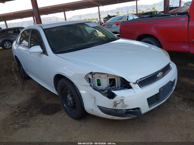 46133729 :رقم المزاد ، 2G1WD5E33C1315276 vin ، 2012 Chevrolet Impala Police مزاد بيع