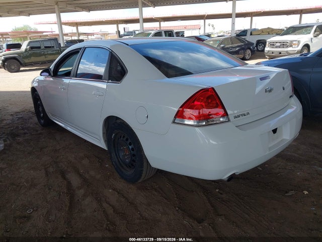 46133729 :رقم المزاد ، 2G1WD5E33C1315276 vin ، 2012 Chevrolet Impala Police مزاد بيع