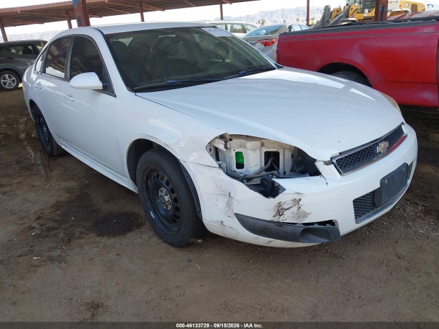 46133729 :رقم المزاد ، 2G1WD5E33C1315276 vin ، 2012 Chevrolet Impala Police مزاد بيع