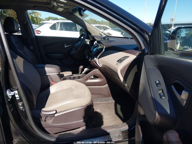 2013 Hyundai Tucson Limited მანქანა იყიდება აუქციონზე, vin: KM8JU3AC5DU553658, აუქციონის ნომერი: 46133749