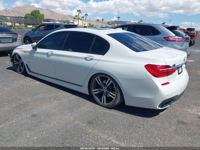 Продаж на аукціоні авто 2017 Bmw 750i, vin: WBA7F0C3XHGM21856, номер лоту: 46133797