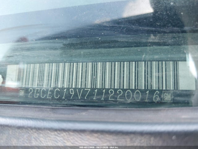 Продаж на аукціоні авто 2001 Chevrolet Silverado 1500 Ls, vin: 2GCEC19V711220016, номер лоту: 46133809