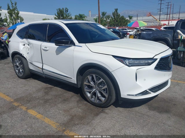 2022 Acura Mdx Technology Package მანქანა იყიდება აუქციონზე, vin: 5J8YD9H44NL004823, აუქციონის ნომერი: 46133815