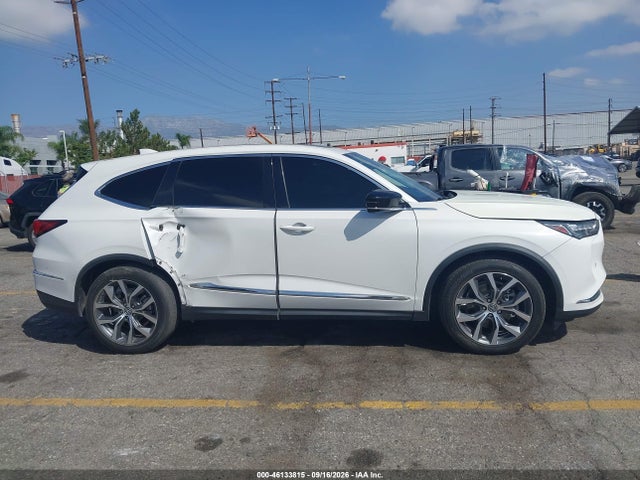 46133815 :رقم المزاد ، 5J8YD9H44NL004823 vin ، 2022 Acura Mdx Technology Package مزاد بيع