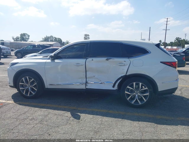 46133815 :رقم المزاد ، 5J8YD9H44NL004823 vin ، 2022 Acura Mdx Technology Package مزاد بيع