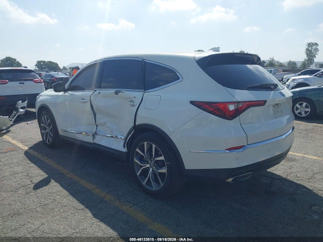 46133815 :رقم المزاد ، 5J8YD9H44NL004823 vin ، 2022 Acura Mdx Technology Package مزاد بيع