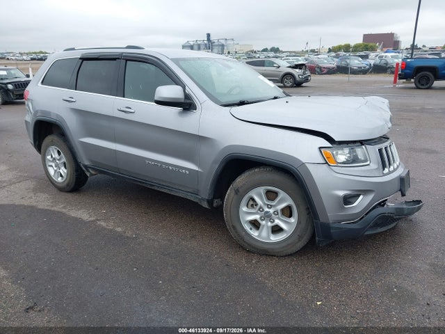 2016 Jeep Grand Cherokee Laredo მანქანა იყიდება აუქციონზე, vin: 1C4RJFAG3GC396341, აუქციონის ნომერი: 46133924