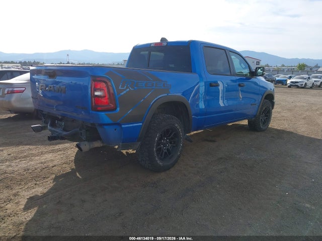 46134019 :رقم المزاد ، 1C6SRFLP8SN581092 vin ، 2025 Ram 1500 Rebel  4x4 5'7 Box مزاد بيع