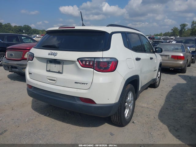 Продажа на аукционе авто 2017 Jeep New Compass Sport Fwd, vin: 3C4NJCAB0HT659831, номер лота: 46134042