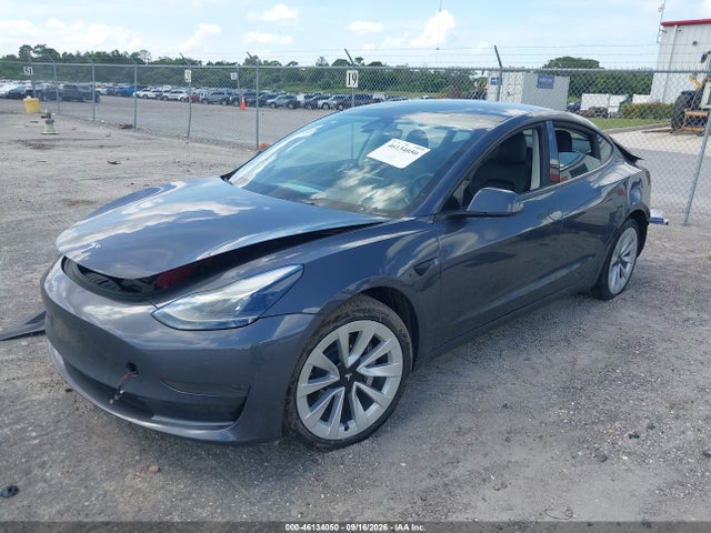 Tesla Model 3 Rear-wheel Drive 2022 5YJ3E1EA7NF329311 Image 2