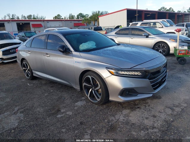46134078 :رقم المزاد ، 1HGCV3F27NA039860 vin ، 2022 Honda Accord Hybrid Sport مزاد بيع