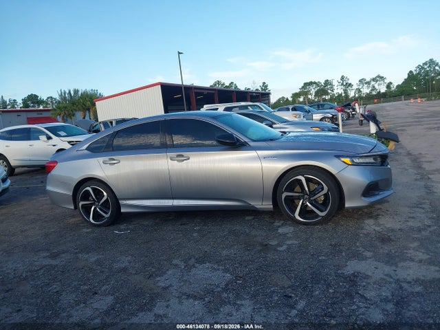46134078 :رقم المزاد ، 1HGCV3F27NA039860 vin ، 2022 Honda Accord Hybrid Sport مزاد بيع