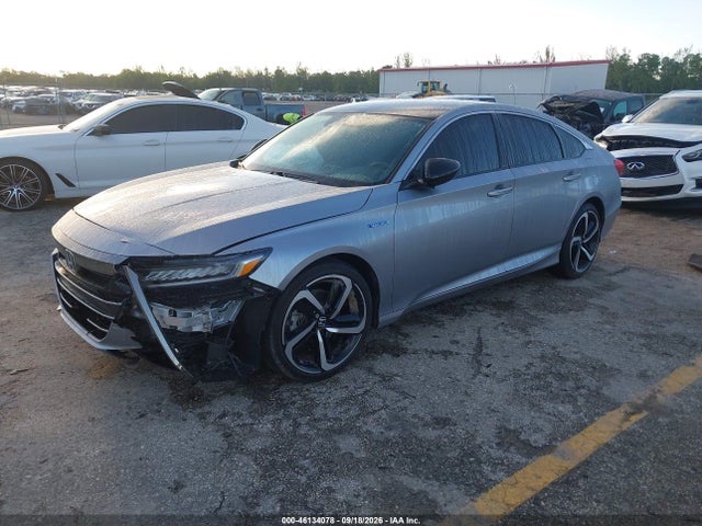 46134078 :رقم المزاد ، 1HGCV3F27NA039860 vin ، 2022 Honda Accord Hybrid Sport مزاد بيع