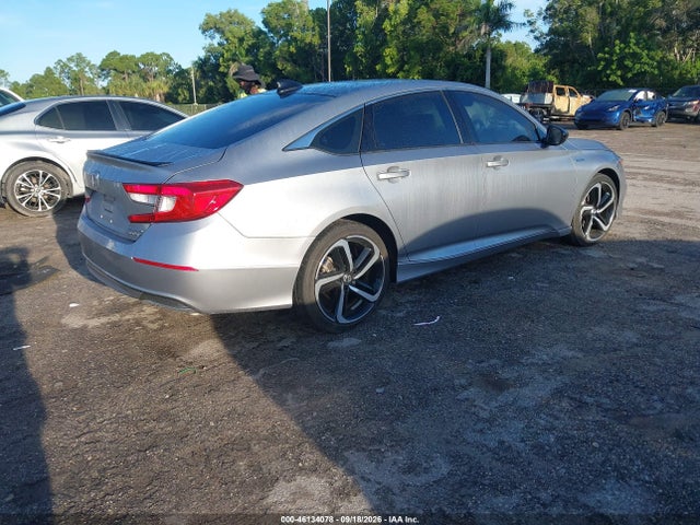 46134078 :رقم المزاد ، 1HGCV3F27NA039860 vin ، 2022 Honda Accord Hybrid Sport مزاد بيع