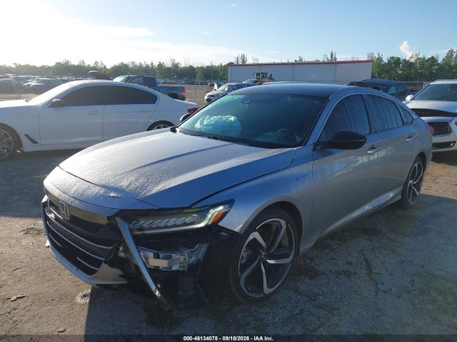 46134078 :رقم المزاد ، 1HGCV3F27NA039860 vin ، 2022 Honda Accord Hybrid Sport مزاد بيع