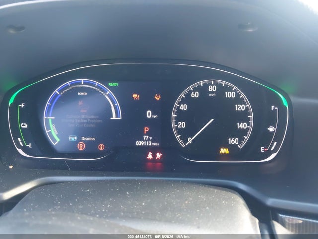 46134078 :رقم المزاد ، 1HGCV3F27NA039860 vin ، 2022 Honda Accord Hybrid Sport مزاد بيع