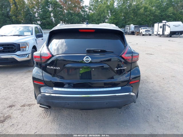 2019 Nissan Murano Platinum მანქანა იყიდება აუქციონზე, vin: 5N1AZ2MJXKN131673, აუქციონის ნომერი: 46134122