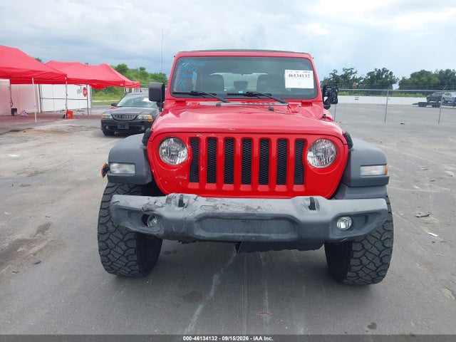 2018 Jeep Wrangler Unlimited Sport 4x4 მანქანა იყიდება აუქციონზე, vin: 1C4HJXDN1JW203735, აუქციონის ნომერი: 46134132