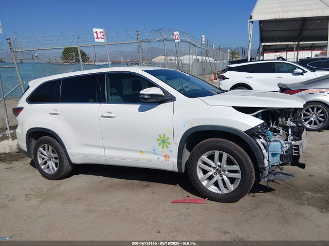 5TDZKRFH6GS160281 Toyota Highlander Le V6