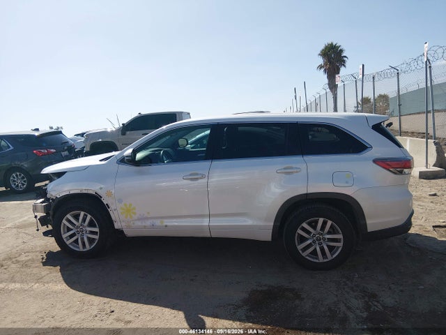 5TDZKRFH6GS160281 Toyota Highlander Le V6