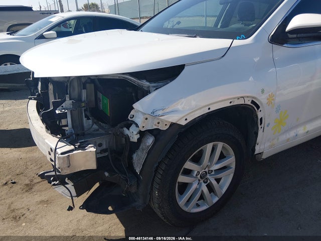 5TDZKRFH6GS160281 Toyota Highlander Le V6