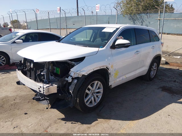 5TDZKRFH6GS160281 Toyota Highlander Le V6