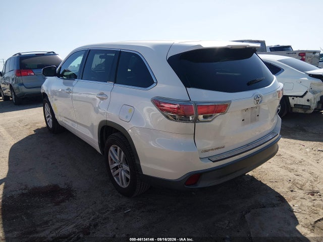 5TDZKRFH6GS160281 Toyota Highlander Le V6