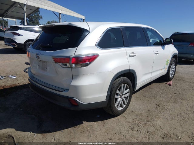 5TDZKRFH6GS160281 Toyota Highlander Le V6