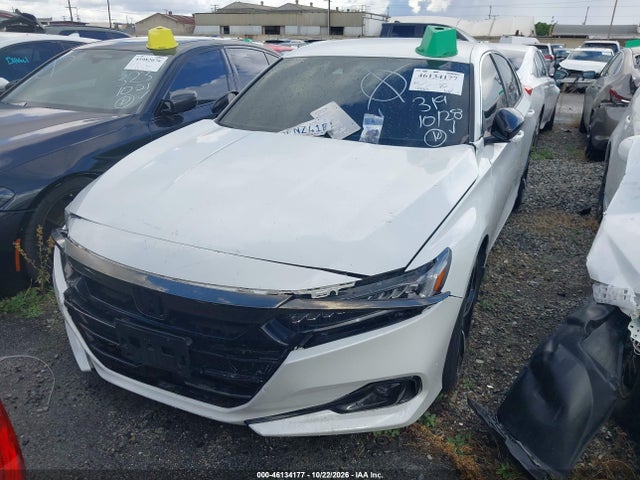 Продаж на аукціоні авто 2022 Honda Accord Sport, vin: 1HGCV1F33NA103406, номер лоту: 46134177