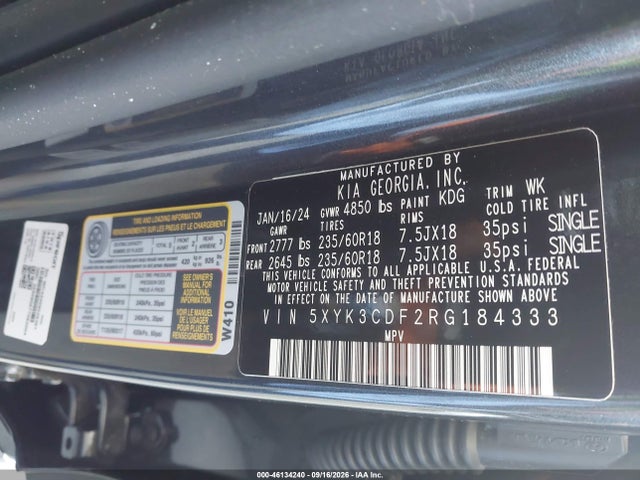 KIA Sportage Ex 2024 5XYK3CDF2RG184333 Image 9