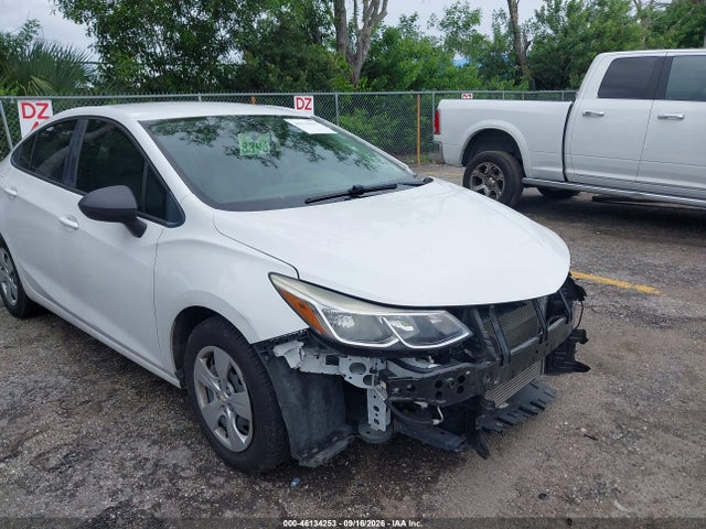 Продажа на аукционе авто 2018 Chevrolet Cruze Ls Auto, vin: 1G1BC5SM9J7189469, номер лота: 46134253