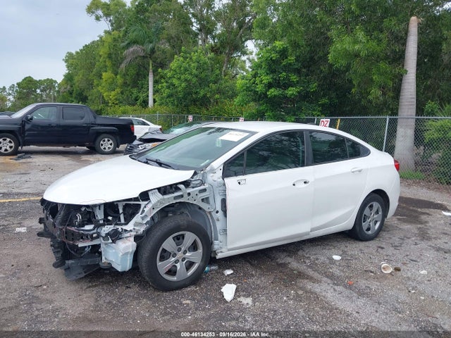 Продажа на аукционе авто 2018 Chevrolet Cruze Ls Auto, vin: 1G1BC5SM9J7189469, номер лота: 46134253