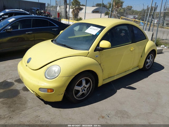 1999 Volkswagen New Beetle Gls მანქანა იყიდება აუქციონზე, vin: 3VWCC21CXXM405456, აუქციონის ნომერი: 46134257