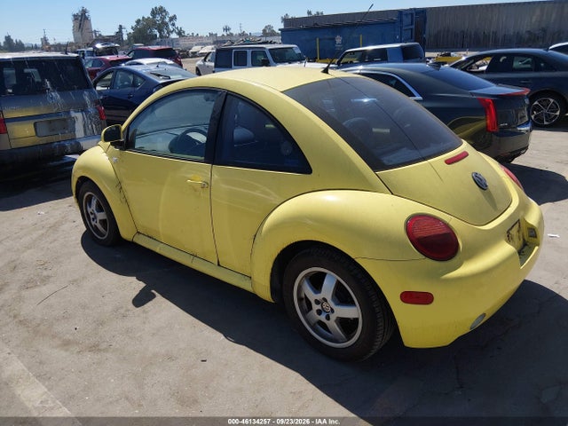 1999 Volkswagen New Beetle Gls მანქანა იყიდება აუქციონზე, vin: 3VWCC21CXXM405456, აუქციონის ნომერი: 46134257