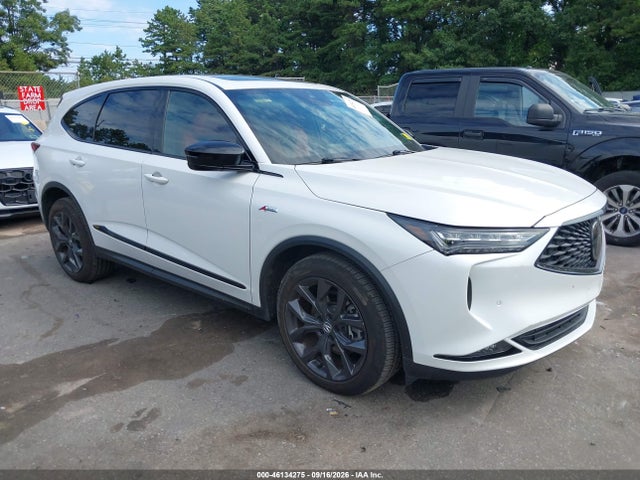 Auction sale of the 2022 Acura Mdx A-spec Package, vin: 5J8YE1H09NL050658, lot number: 46134275