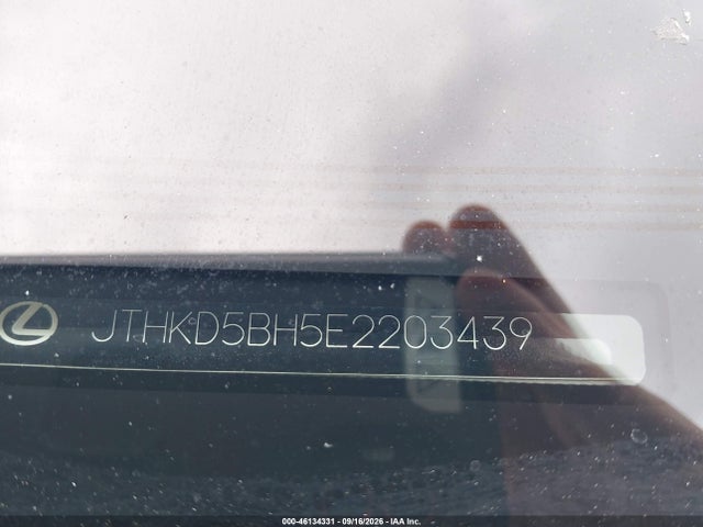Aukcja sprzedaży 2014 Lexus Ct 200h, vin: JTHKD5BH5E2203439, numer aukcji: 46134331