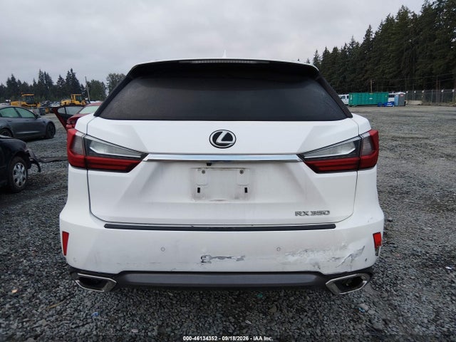 Продаж на аукціоні авто 2016 Lexus Rx 350, vin: 2T2BZMCA5GC021349, номер лоту: 46134352