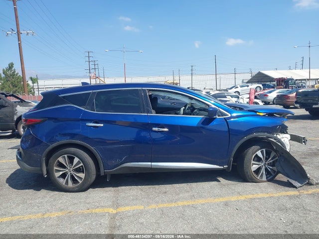 2021 Nissan Murano S Intelligent Awd მანქანა იყიდება აუქციონზე, vin: 5N1AZ2AS6MC119418, აუქციონის ნომერი: 46134397