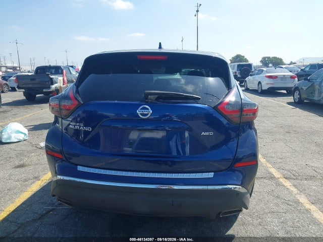 2021 Nissan Murano S Intelligent Awd მანქანა იყიდება აუქციონზე, vin: 5N1AZ2AS6MC119418, აუქციონის ნომერი: 46134397