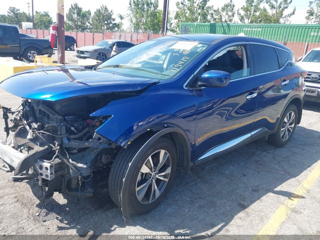2021 Nissan Murano S Intelligent Awd მანქანა იყიდება აუქციონზე, vin: 5N1AZ2AS6MC119418, აუქციონის ნომერი: 46134397