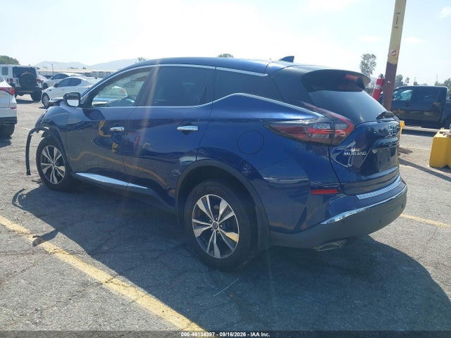 2021 Nissan Murano S Intelligent Awd მანქანა იყიდება აუქციონზე, vin: 5N1AZ2AS6MC119418, აუქციონის ნომერი: 46134397